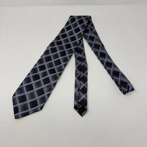 Pavone Vintage Italian Silk Plaid Tie